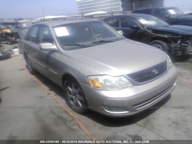 4T1BF28B7YU081944 - 2000 TOYOTA AVALON XL/XLS TAN photo 1