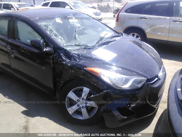 5NPDH4AE1CH139802 - 2012 HYUNDAI ELANTRA GLS/LIMITED 黑色 照片 6