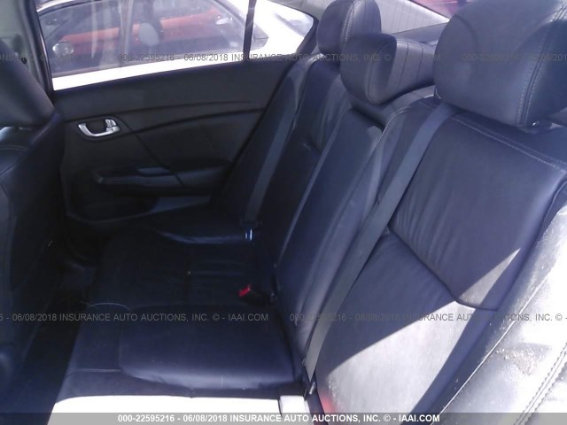 2HGFB2F9XEH530910 - 2014 HONDA CIVIC EXL 灰色 照片 8