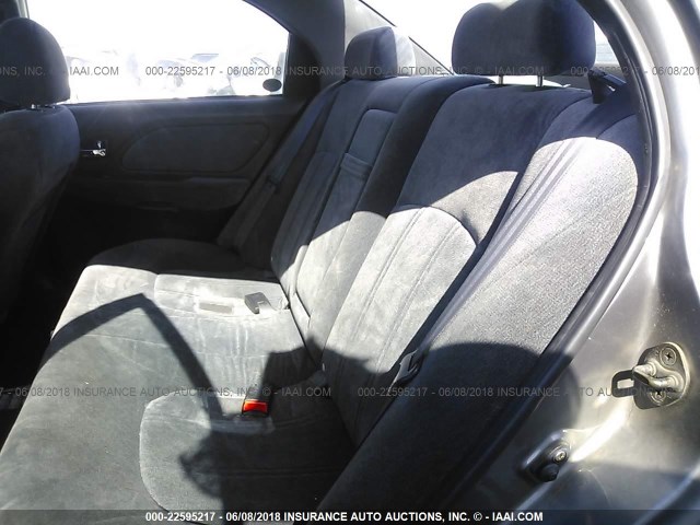 KMHWF35H74A035803 - 2004 HYUNDAI SONATA GLS/LX GRAY photo 8