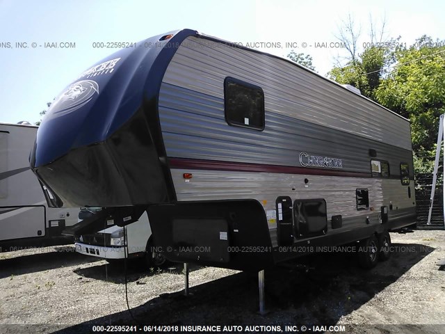 4X4FCKB24KX135353 - 2019 FOREST RIVER ACKF255RR TRAVEL TRAILER  Unknown photo 2
