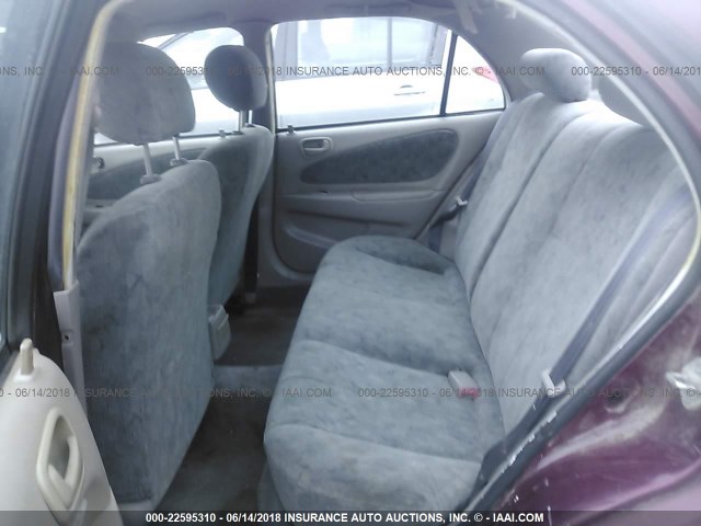 2T1BR18E7WC086040 - 1998 TOYOTA COROLLA VE/CE/LE 勃艮第红 照片 8