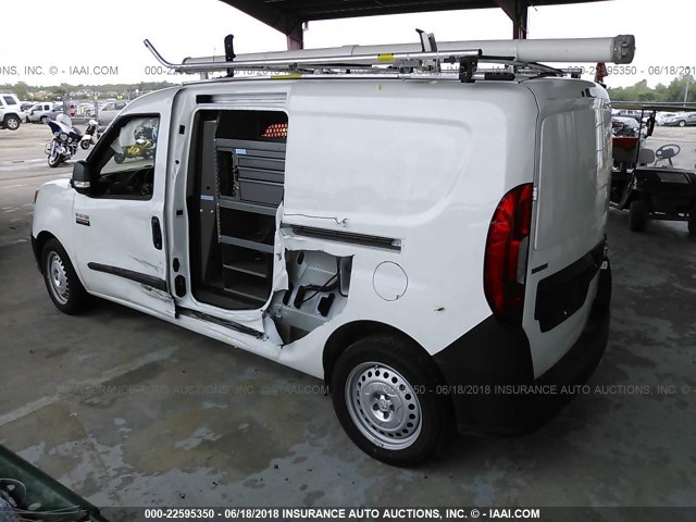 ZFBERFAB7H6G92545 - 2017 RAM PROMASTER CITY  WHITE photo 3