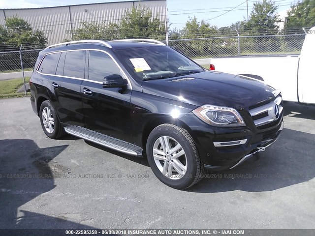 4JGDF2EE9FA540560 - 2015 MERCEDES-BENZ GL 350 BLUETEC BLACK photo 1