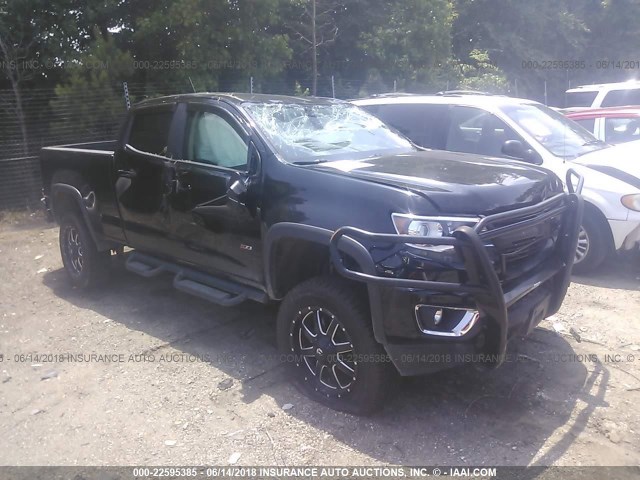 1GCGTDE3XG1148354 - 2016 CHEVROLET COLORADO Z71 BLACK photo 1