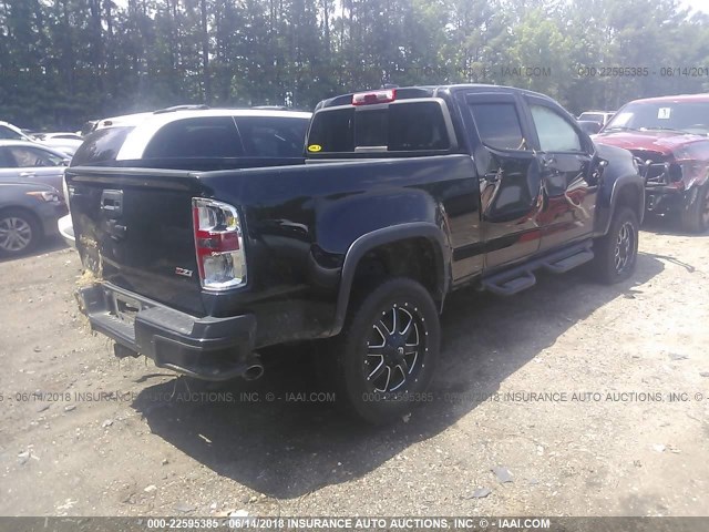 1GCGTDE3XG1148354 - 2016 CHEVROLET COLORADO Z71 BLACK photo 4