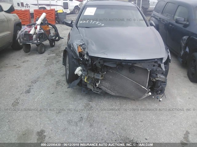 1HGCP2F79BA132035 - 2011 HONDA ACCORD EX GRAY photo 6