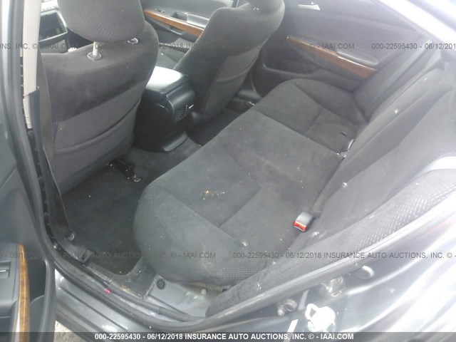 1HGCP2F79BA132035 - 2011 HONDA ACCORD EX GRAY photo 8