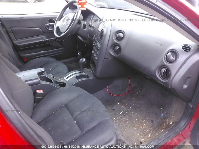 2G2WP552771133645 - 2007 PONTIAC GRAND PRIX RED photo 5