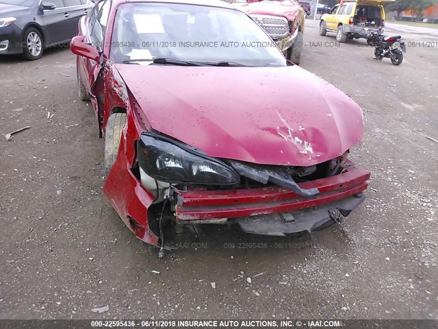 2G2WP552771133645 - 2007 PONTIAC GRAND PRIX RED photo 6