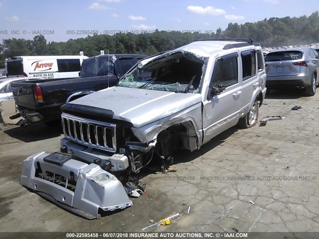 1J4RG4GK5AC101515 - 2010 JEEP COMMANDER SPORT Արծաթագույն լուսանկար 2