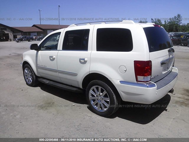 1A8HW58277F516246 - 2007 CHRYSLER ASPEN LIMITED WHITE photo 3