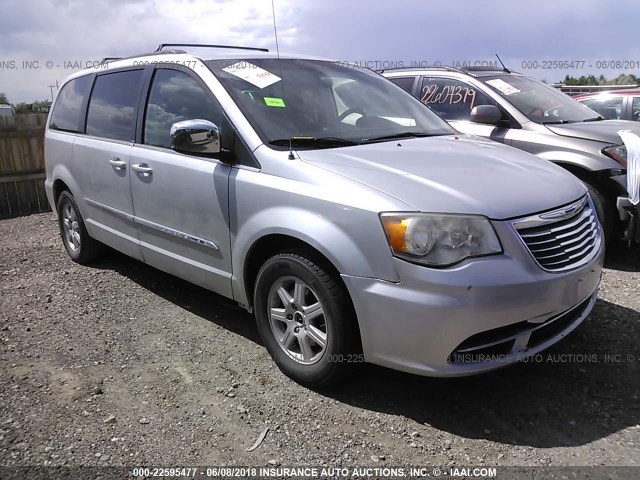 2A4RR8DG9BR796754 - 2011 CHRYSLER TOWN & COUNTRY TOURING L SILVER photo 1