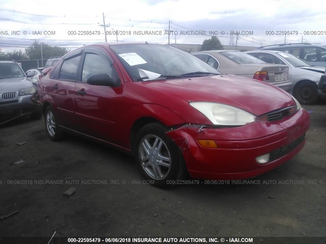 1FAHP34351W131935 - 2001 FORD FOCUS SE/SE SPORT RED photo 1