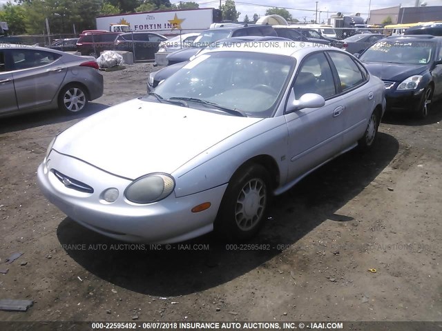 1FAFP53S2XA255033 - 1999 FORD TAURUS SE/COMFORT/SPORT GRAY photo 2