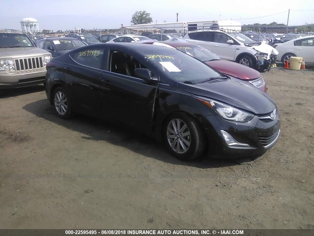 KMHDH4AE2FU452377 - 2015 HYUNDAI ELANTRA SE/SPORT/LIMITED BLACK photo 1