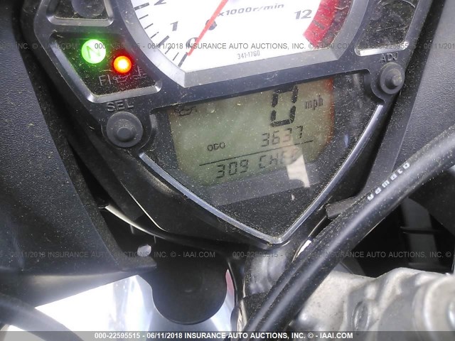 JS1VP53A282101487 - 2008 SUZUKI SV650 GRAY photo 7