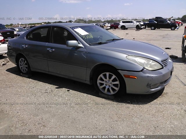 JTHBF30GX30088774 - 2003 LEXUS ES 300 GREEN photo 1