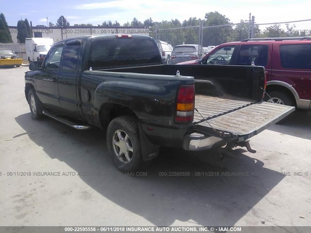 2GTFK69U221387607 - 2002 GMC SIERRA K1500 DENALI GREEN photo 3