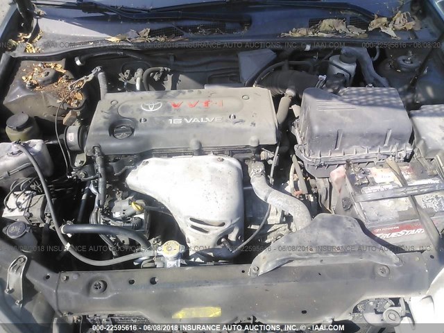 4T1BE32K53U235559 - 2003 TOYOTA CAMRY LE/XLE/SE მწვანე ფოტო 10