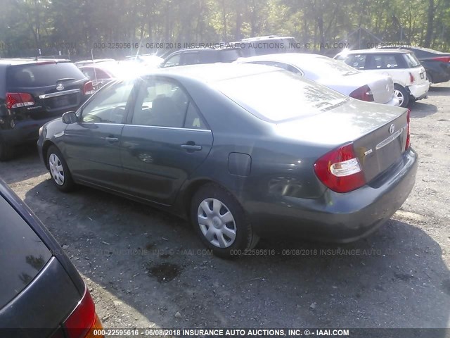 4T1BE32K53U235559 - 2003 TOYOTA CAMRY LE/XLE/SE მწვანე ფოტო 3
