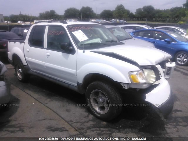 1FMZU67K34UA39391 - 2004 FORD EXPLORER SPORT TR  WHITE photo 1