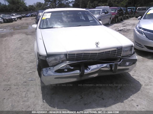 1G6DW5278PR708772 - 1993 CADILLAC FLEETWOOD CHASSIS YELLOW photo 6