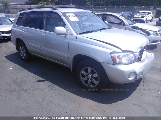 JTEGP21A950044711 - 2005 TOYOTA HIGHLANDER LIMITED SILVER photo 1