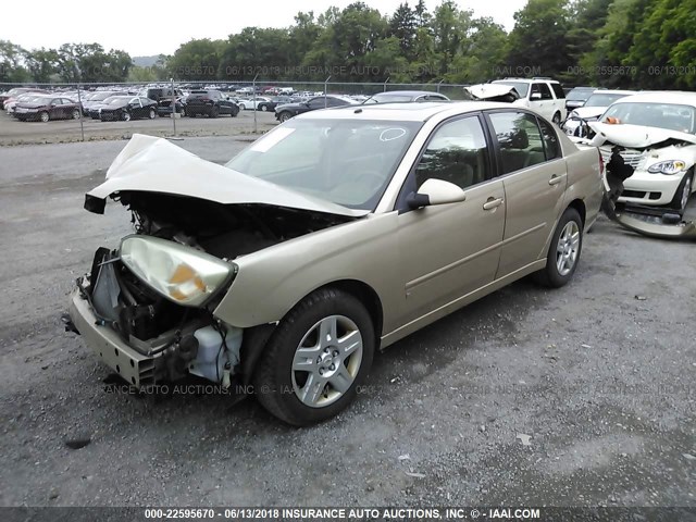 1G1ZT58N88F145655 - 2008 CHEVROLET MALIBU LT/CLASSIC TAN photo 2