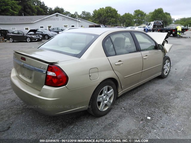 1G1ZT58N88F145655 - 2008 CHEVROLET MALIBU LT/CLASSIC TAN photo 4