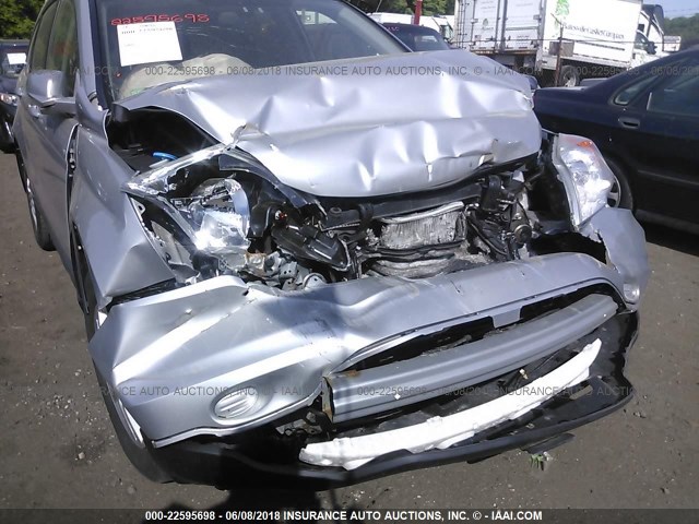 JHLRE4H70BC024370 - 2011 HONDA CR-V EXL SILVER photo 6