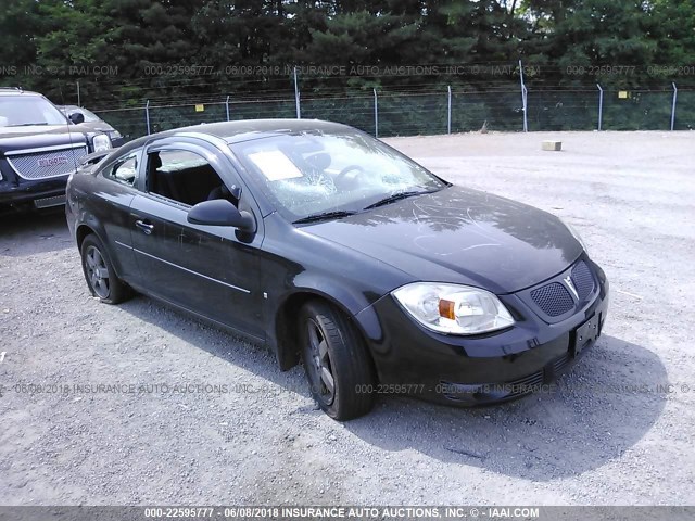 1G2AL15F877228722 - 2007 PONTIAC G5 BLACK photo 1