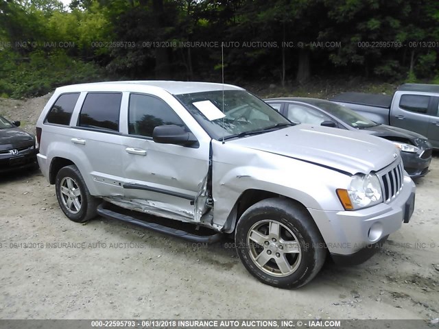 1J8GR48KX7C610037 - 2007 JEEP GRAND CHEROKEE LAREDO/COLUMBIA/FREEDOM SILVER photo 1