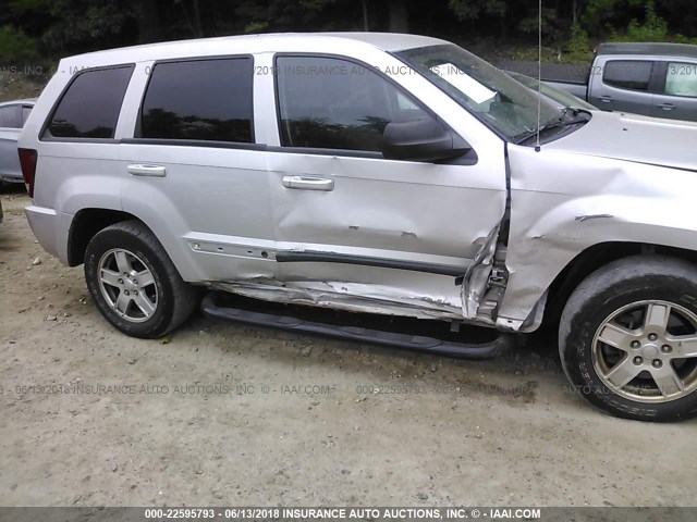 1J8GR48KX7C610037 - 2007 JEEP GRAND CHEROKEE LAREDO/COLUMBIA/FREEDOM 银色 照片 6