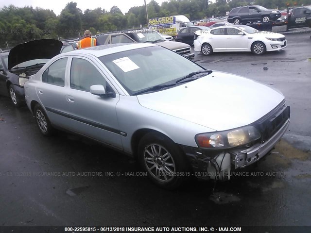 YV1RS64AX42318199 - 2004 VOLVO S60 SILVER photo 1