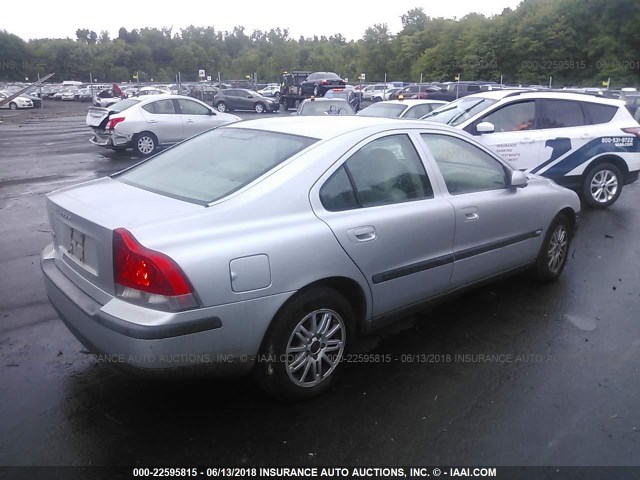 YV1RS64AX42318199 - 2004 VOLVO S60 SILVER photo 4