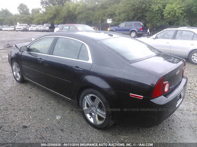 1G1ZH57B294254635 - 2009 CHEVROLET MALIBU 1LT 黑色 照片 3