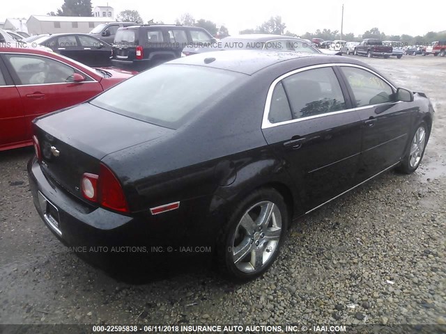 1G1ZH57B294254635 - 2009 CHEVROLET MALIBU 1LT 黑色 照片 4