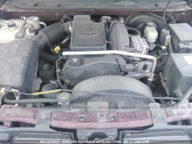 1GKDT13S832209298 - 2003 GMC ENVOY 勃艮第红 照片 10