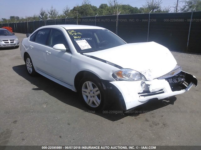 2G1WB5E32G1132513 - 2016 CHEVROLET IMPALA LIMITED LT WHITE photo 1