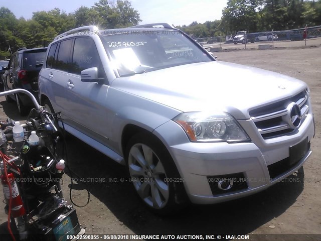 WDCGG8HB0AF389956 - 2010 MERCEDES-BENZ GLK 350 4MATIC SILVER photo 1