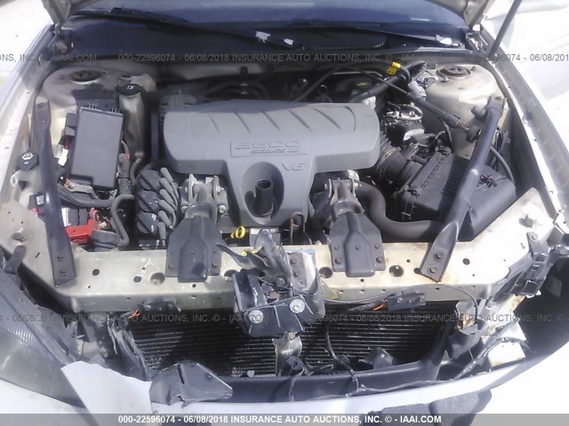 2G2WP552581177628 - 2008 PONTIAC GRAND PRIX Шампань фото 10