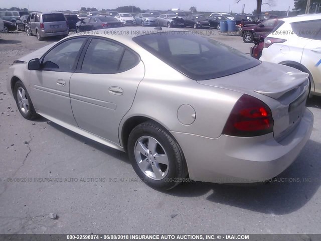 2G2WP552581177628 - 2008 PONTIAC GRAND PRIX Шампань фото 3