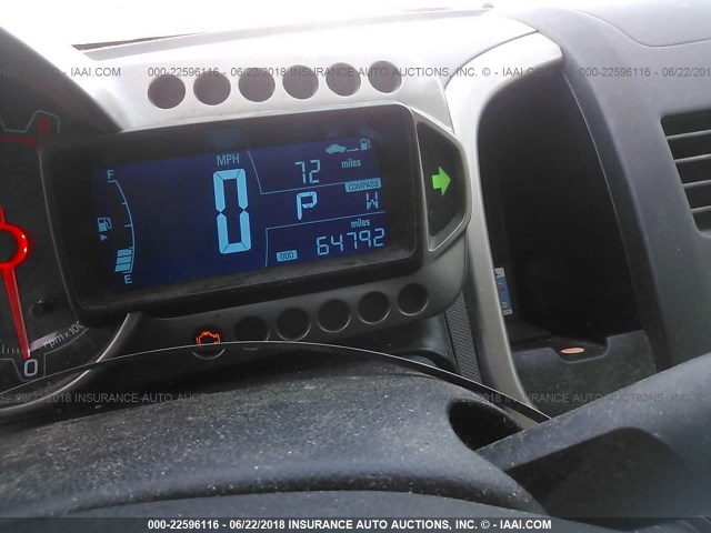 1G1JA5SH5E4204352 - 2014 CHEVROLET SONIC LS 红色 照片 7