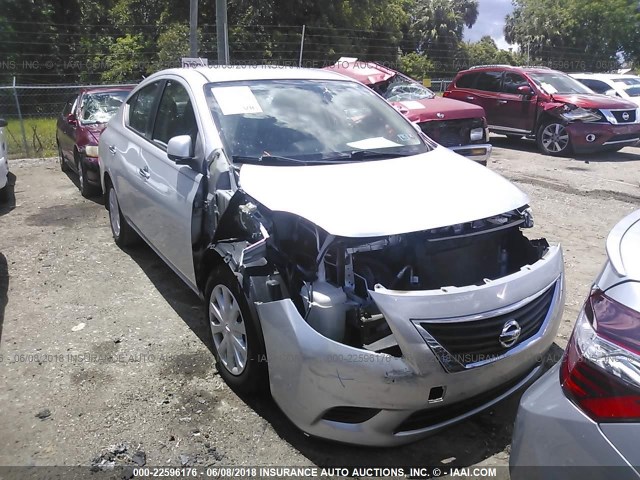 3N1CN7AP9CL899759 - 2012 NISSAN VERSA S/SV/SL SILVER photo 6