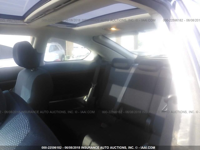 JTKDE167280234125 - 2008 TOYOTA SCION TC 黑色 照片 8