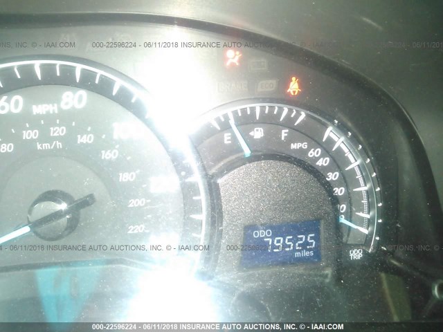 4T4BF1FK9CR262748 - 2012 TOYOTA CAMRY SE/LE/XLE BLACK photo 7