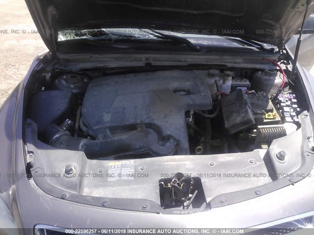 1G1ZB5E16BF107322 - 2011 CHEVROLET MALIBU LS BROWN photo 10