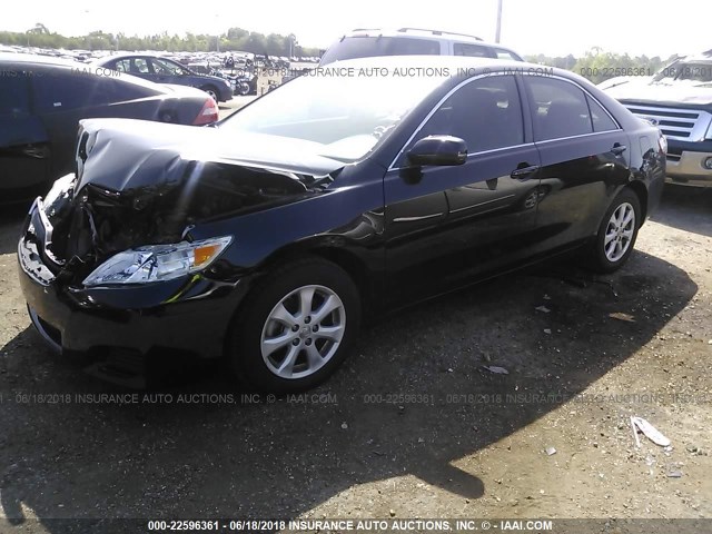 4T1BF3EK5BU227890 - 2011 TOYOTA CAMRY SE/LE/XLE შავი ფოტო 2