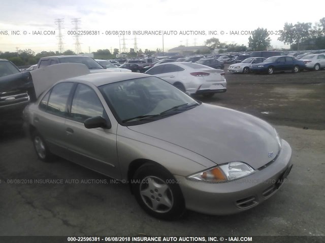 1G1JC524427160913 - 2002 CHEVROLET CAVALIER CNG BROWN photo 1